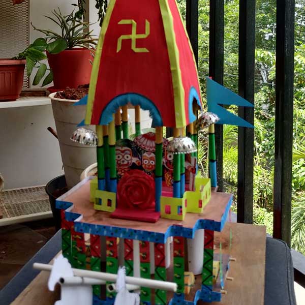 Ratha Yatra Miniature – Crafting the Holy Chariot